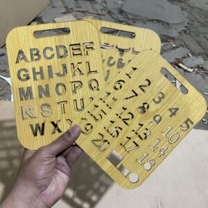 Educational Handwriting Stencil Kit Set With Pack of 3